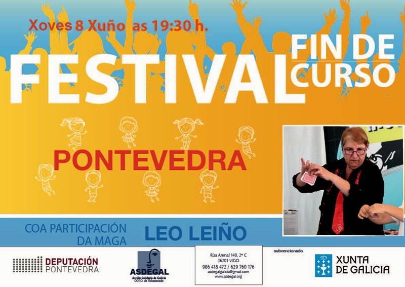 Fiesta fin de curso en Pontevedra